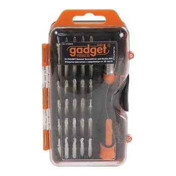 Šroubovák Gadget Šroubovák ráčnový, sada bitů 32-dílná prodloužená GD - TM-229918