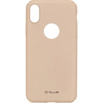 Pouzdro na mobilní telefon Tellur Cover Super Slim for iPhone X/XS gold