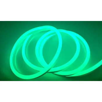 LED páska LEDSVITI LED NEON pásek 9W 230V zelená 1 m