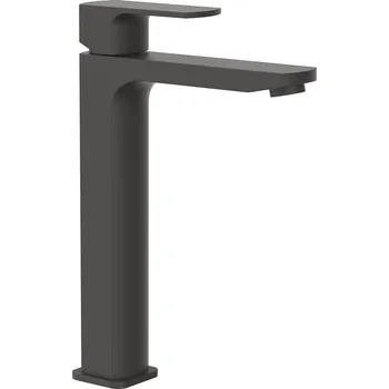 Vodovodní baterie Slovarm - EH.3500.1_B - Baterie umyvadlová stojánková, pevné ramínko, černá - 482275