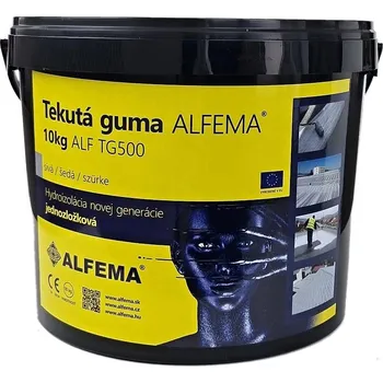 Stavebniny Tekutá guma ALFEMA TG500 šedá 10 kg (hydroizolace Tekutá guma)