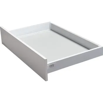 Nábytkové kování Ferramenta Výsuv LEVEL BOX 84/500 mm 40 kg bílá