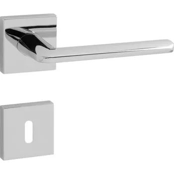 Dveřní kování TI - Eliptica - HR 3098Q bez spodní rozety, klika/klika OC - Chrom lesklý (03)