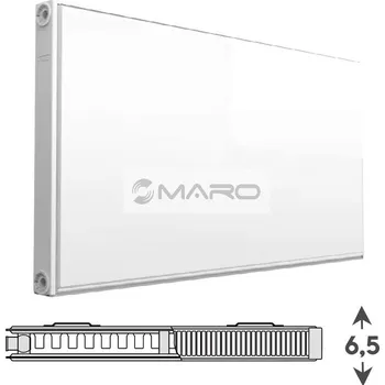 Radiátor Korad Radiators Plan Ventil Kompakt 21 Radiátor deskový, VKL, levý 600 x 900 x 65 mm, 1037 W (75/65°C), bílý, 21VPL600900