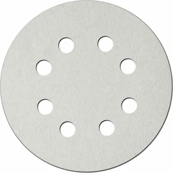 Brusný papír DEDRA Brusné kotouče bílé 180mm, zrnitost 100, suchý zip, sada 5 ks