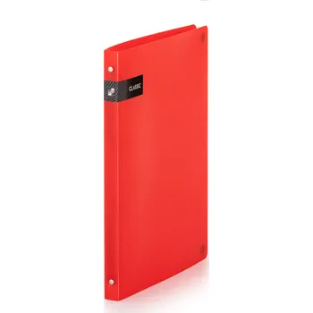 Pořadač PP A4 4-kroužkový Karton P+P Classic - červená