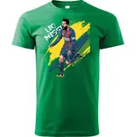 Dětské tričko Lionel Messi, Barva Zelená, Velikost 158 cm/12 roků, Canvas Dětské tričko Bezvatriko.cz 1877