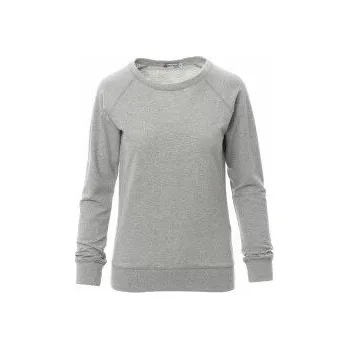 Dámská mikina PAYPER MALIBU+ MELANGE dámská 250 mikina kul.výst - v. M