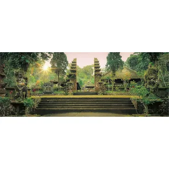 RAVENSBURGER Panoramatické puzzle Chrám džungle Pura Luhur Batukaru, Bali 1000 dílků