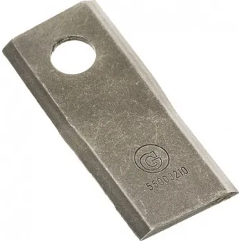 Nůž diskové sekačky levý 107x46x4 Fi 18mm Kuhn 55903210 GRANIT 44624