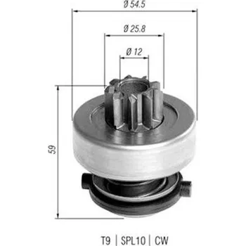 Autoelektrika Pastorek, startér MAGNETI MARELLI MMAAMB0372
