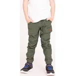 Vyladěné khaki džínové tepláky Velikost: 158/164