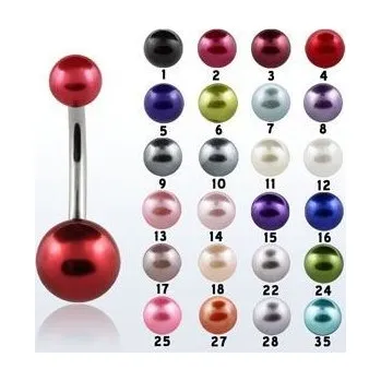 Piercing Piercing do pupíku perlička (č.6)
