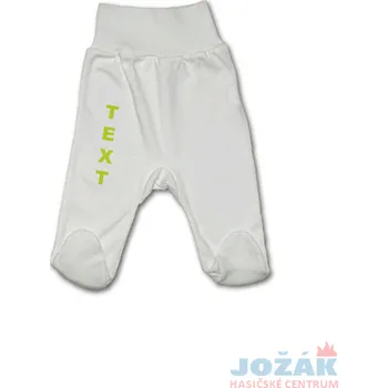 Pracovní kombinéza Dětské polodupačky HASIČ Bílá Ne 68