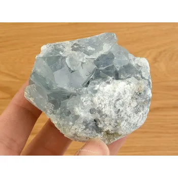 Přírodní kámen Celestýn drúza (Madagaskaru) 221g