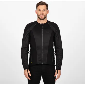 Moto bunda Pánská motocyklová bunda Knox Urbane Pro MK3 černá Velikost: 3XL