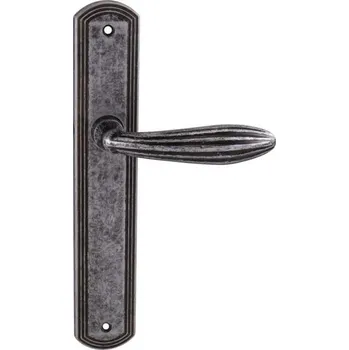 Dveřní kování TI - SOFIA - 1911 BB otvor pro klíč, klika/klika, 90 mm OGA - Antik šedá (47)