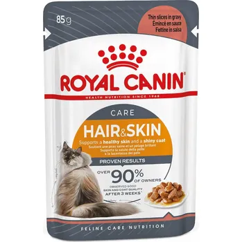 Krmivo pro kočku ROYAL CANIN Intense Beauty v omáčce pro krásnou srst 48 × 85 g