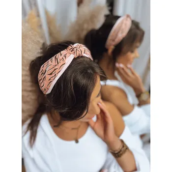 Čepice Dámská čelenka DSTREET WILD RŮŽOVÁ unisize