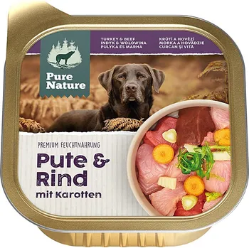 Krmivo pro psa Pure Nature Dog Adult paštika Krůtí a Hovězí 150g