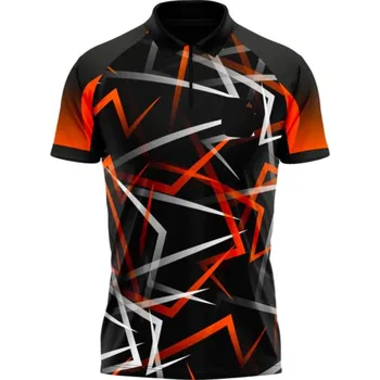 Pánská košile Arraz Košile Flare - Black & Orange - 5XL