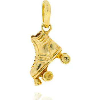 Přívěsek Zlatý přívěsek Kolečkové brusle