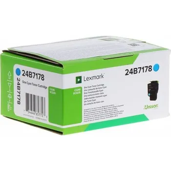 Lexmark 24B7178 azurový (cyan) originální toner