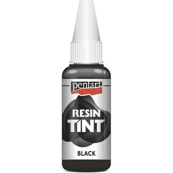 Výtvarná barva Pentart Barva do pryskyřice Resin Tint 20 ml Barvy Pentart: černá