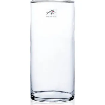 Váza Nohel Garden Váza CYLI válcovitá ruční výroba skleněná d9x20cm MOM 12ks 20 cm