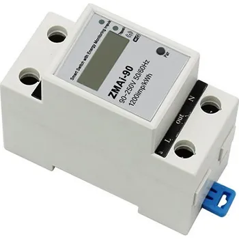 Centrální jednotka pro chytrou domácnost Tuya Smart Life APP Jednofázový WIFI měřič spotřeby energie PST-ZMAi-90 na DIN lištu Tuya