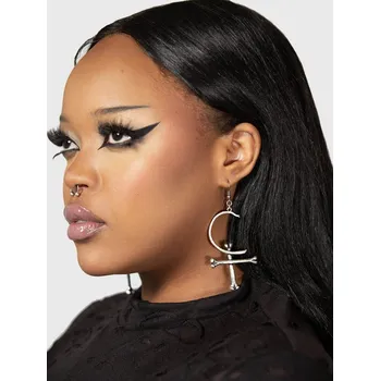 Náušnice náušnice KILLSTAR - Harvesting Moonchild - Silver