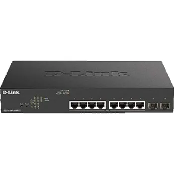 Síťový prvek D-Link DGS-1100-10MPV2/E, vypínač
