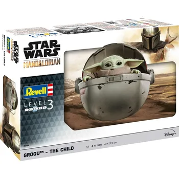RC model Revell Plastic ModelKit SW 06783 - The Mandalorian: The Child (1:3) - expresní doprava