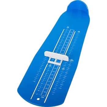 Dětské měřidlo velikosti nohy 15-37 cm modré