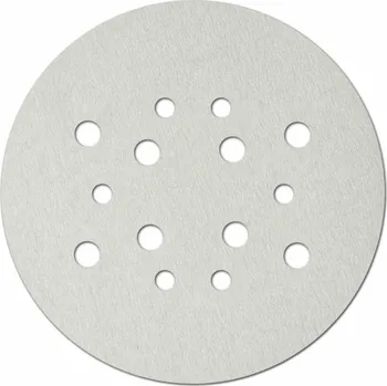 Brusný papír DEDRA Brusné kotouče bílé univerzální 225mm, kroupy 120, suchý zip, sada 5 ks