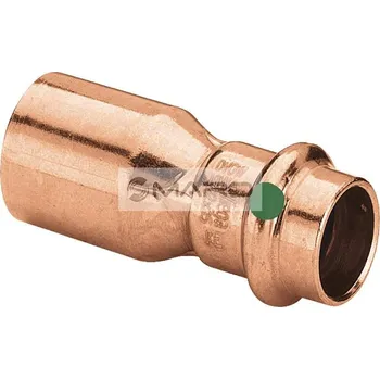 rozdělovač topení Viega Profipress Redukce Cu lisovací 2415.1 pro vodu/topení I/A 15 x 12 mm, 296414