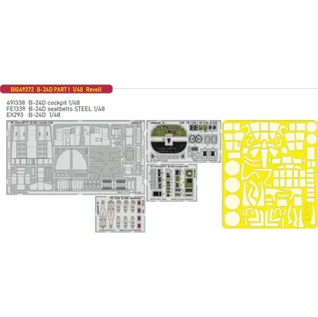 Plastikový model Eduard 1/48 B-24D PART I (REVELL)