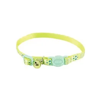 Zolux S.A.S. Obojek kočka ETHNIC nylon zelený Zolux