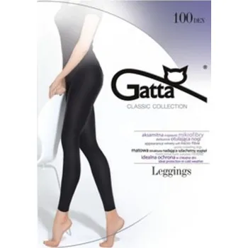 Dámské legíny Dámské legíny - mikrovlákno 100 DEN-5 nero 5-XL