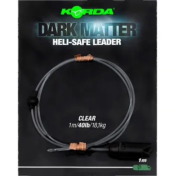 Korda koncová montáž Dark Matter Leader Heli Safe Clear Délka: 100cm