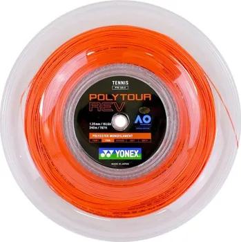 Struna na výplet tenisové rakety Tenisový výplet Yonex Poly Tour Rev, bright orange - 1.20 mm YONEX - doprava zdarma