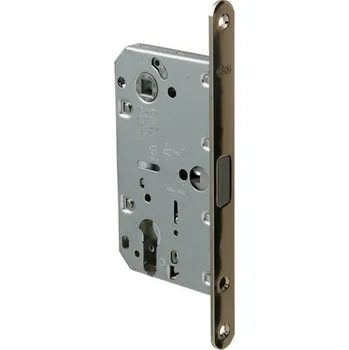 Dveřní kování AGB - Magnetický zámek MEDIANA POLARIS - PZ PZ otvor pro vložku, 85 mm ONL - Nikl lesklý