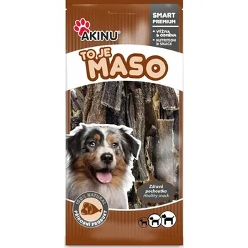 Krmivo pro psa Akinu Hovězí dršťky pamlsek pro psy 500 g