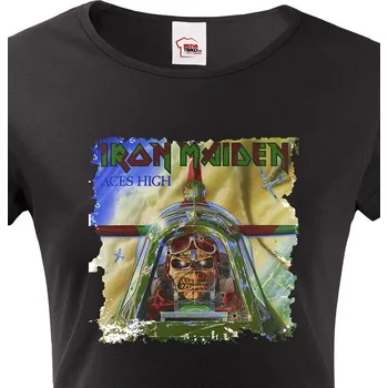 Dámské tričko Dámské tričko Iron Maiden, Barva Černá, Velikost 3XL, Canvas Dámské tričko s krátkým rukávem Bezvatriko.cz 1882