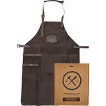 Hide & Stitches Kožená zástěra na…