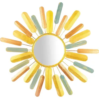 Nástěnná kovová dekorace HACAKPUR zlatá