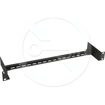 Rozvaděč Solarix Solarix DIN lišta s držákem do 19" rozvaděče,1U černá RAL 9005 RAIL-1U-DIN