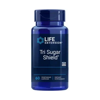 Zdraví Life Extension Tri Sugar Shield™ Doplněk stravy s rostlinnými extrakty 60 ks, vegetariánská kapsle