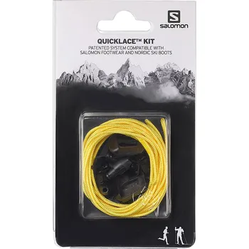 Cyklistické kalhoty Tkaničky Salomon Quicklace Kit Yellow