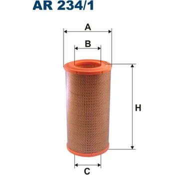 Filtr do auta Vzduchový filtr FILTRON AR 234/1